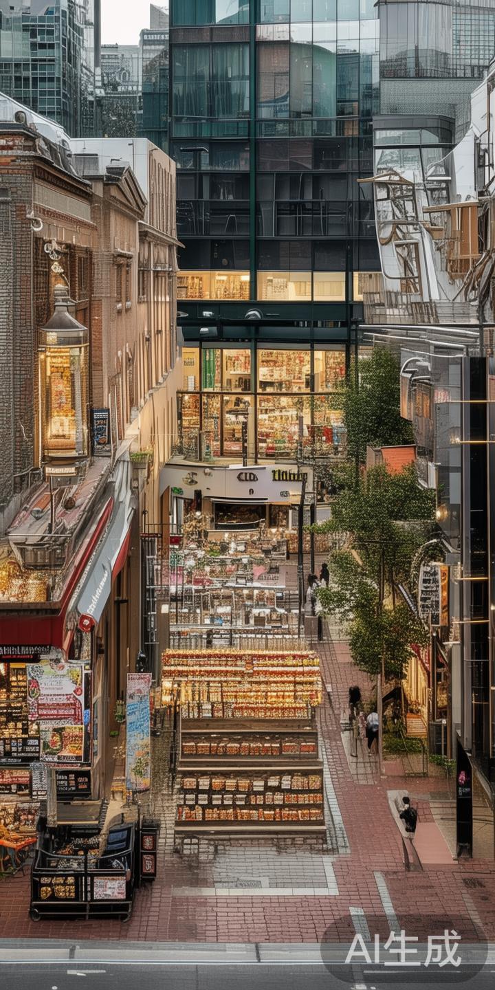 除交通外，丰富的商业配套也为门店发展提供了支撑。例